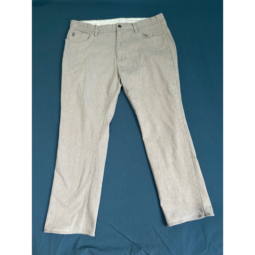 Linksoul Boardwalker 5-Pocket Pants Mens 38 Grey Performance Golf Trousers